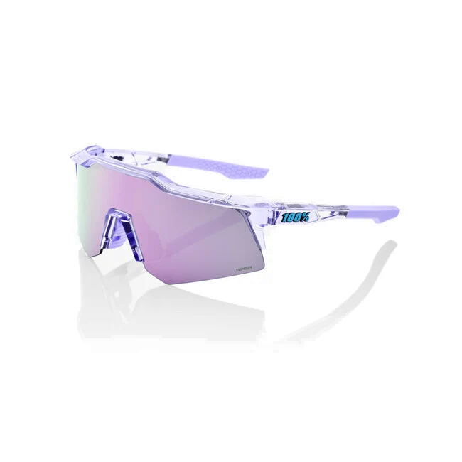 100% Speedcraft XS сонячні окуляри, polished translucent лавандовий