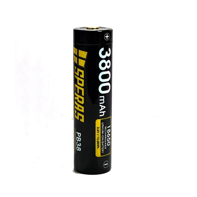 Speras PB38 літієва батарея 18650 3800mAh 20A HDC