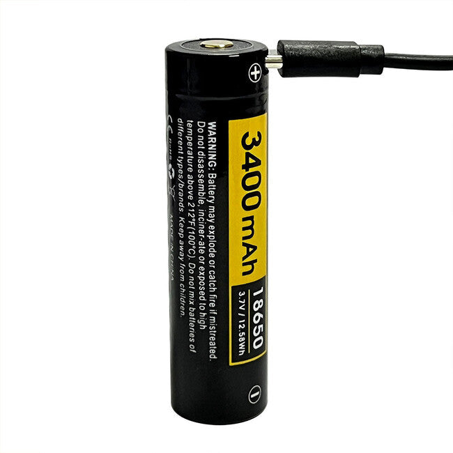 Speras RC34 перезаряджуваний літієвий ліхтар 18650 3400mAh