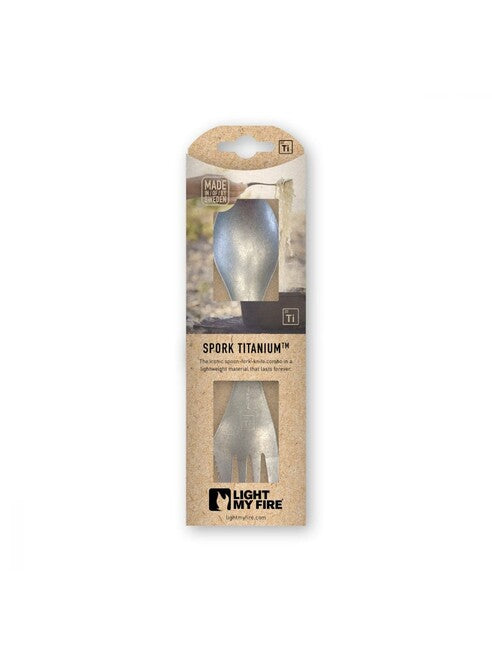 LIGHT MY FIRE Spork багатофункціональна ложка, титанова