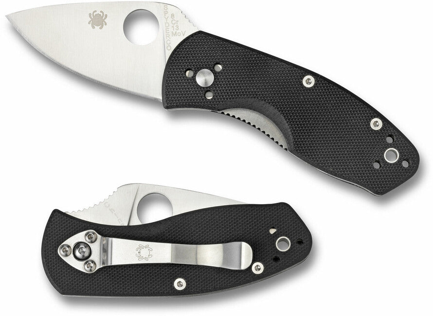 Spyderco Ambitious кишеньковий ніж 5,7 см, чорний G10