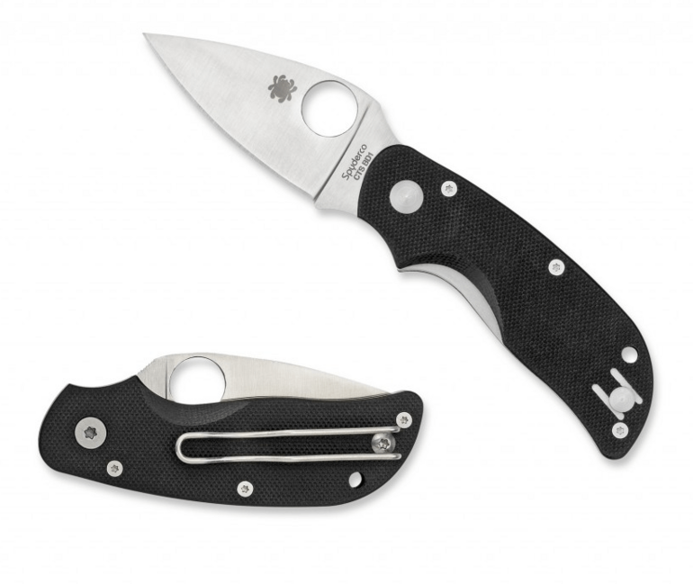 Spyderco Cat кишеньковий ніж 6,3 см, чорний, G10