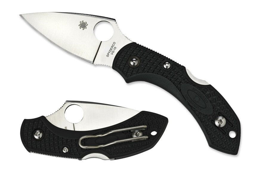 Spyderco Dragonfly 2 Lightweight кишеньковий ніж FRN, чорний, 5,7 см