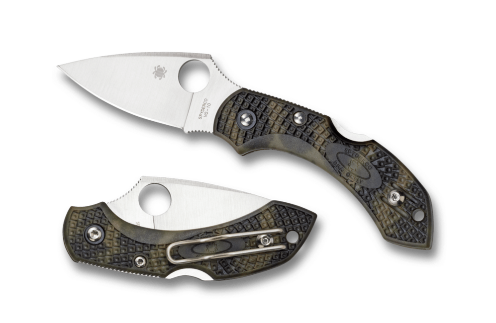 Spyderco Dragonfly 2 Lightweight кишеньковий ніж, зелений, синтетика, 5,8 см