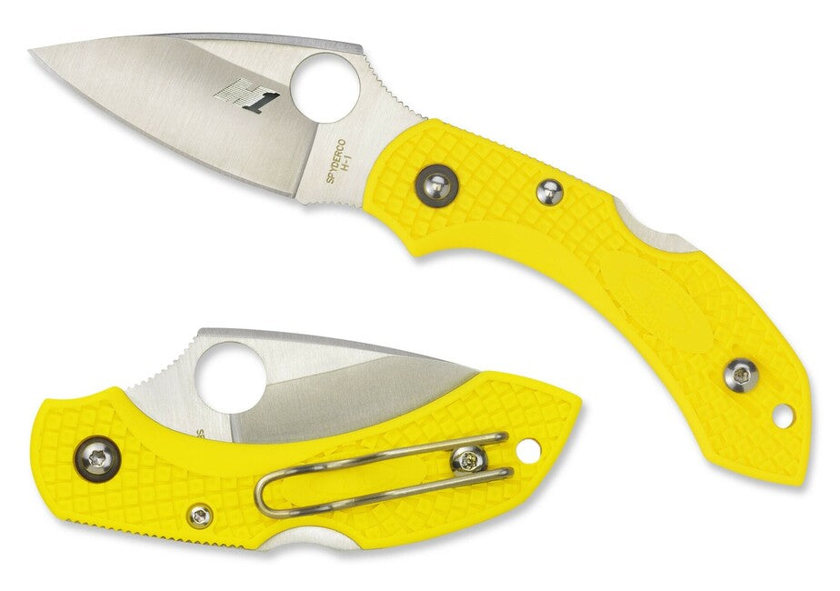 Spyderco Dragonfly 2 Salt Lightweight кишеньковий ніж plain 5,7см, жовта, FRN