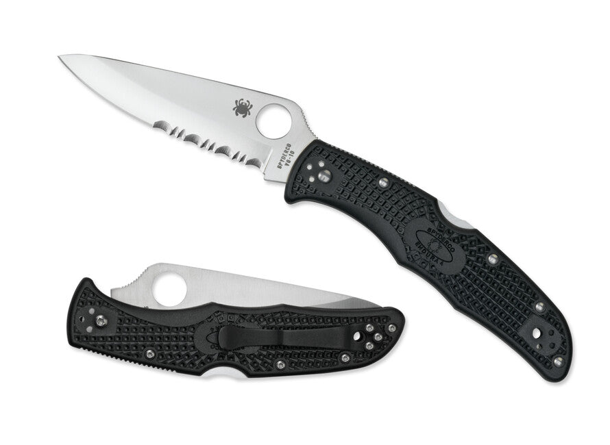 Spyderco Endura 4 Lightweight кишеньковий ніж FRN, чорний, 9,5 см