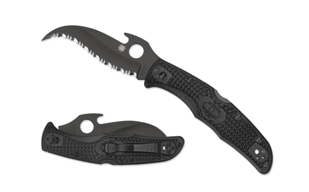 Spyderco Matriarch 2 Lightweight ніж, чорний, FRN, 9,1 см