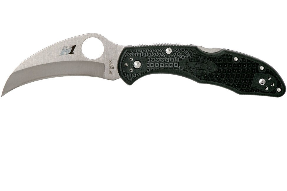 Spyderco Tasman Salt 2 ніж FRN, чорний, 7,4 см