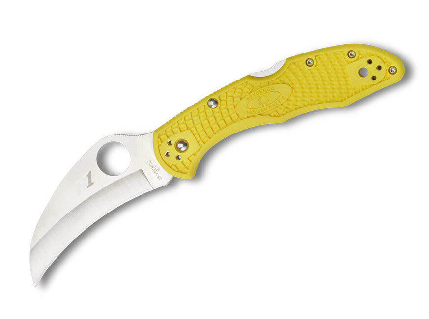 Spyderco Tasman Salt 2 ніж FRN, жовта, 7,4 см