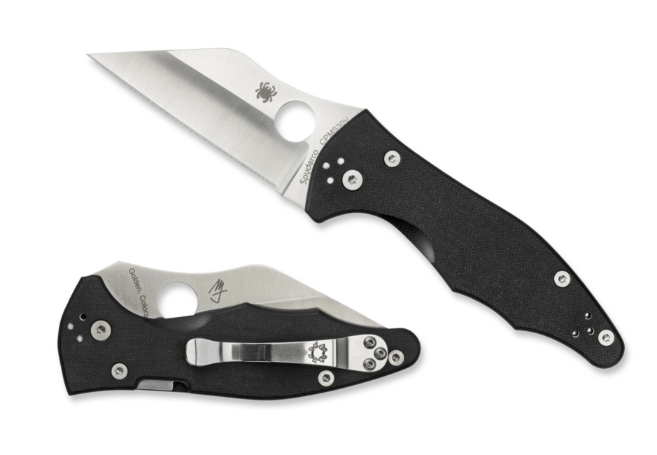 Spyderco Yojimbo 2 кишеньковий ніж 7,9 см, чорний, G10