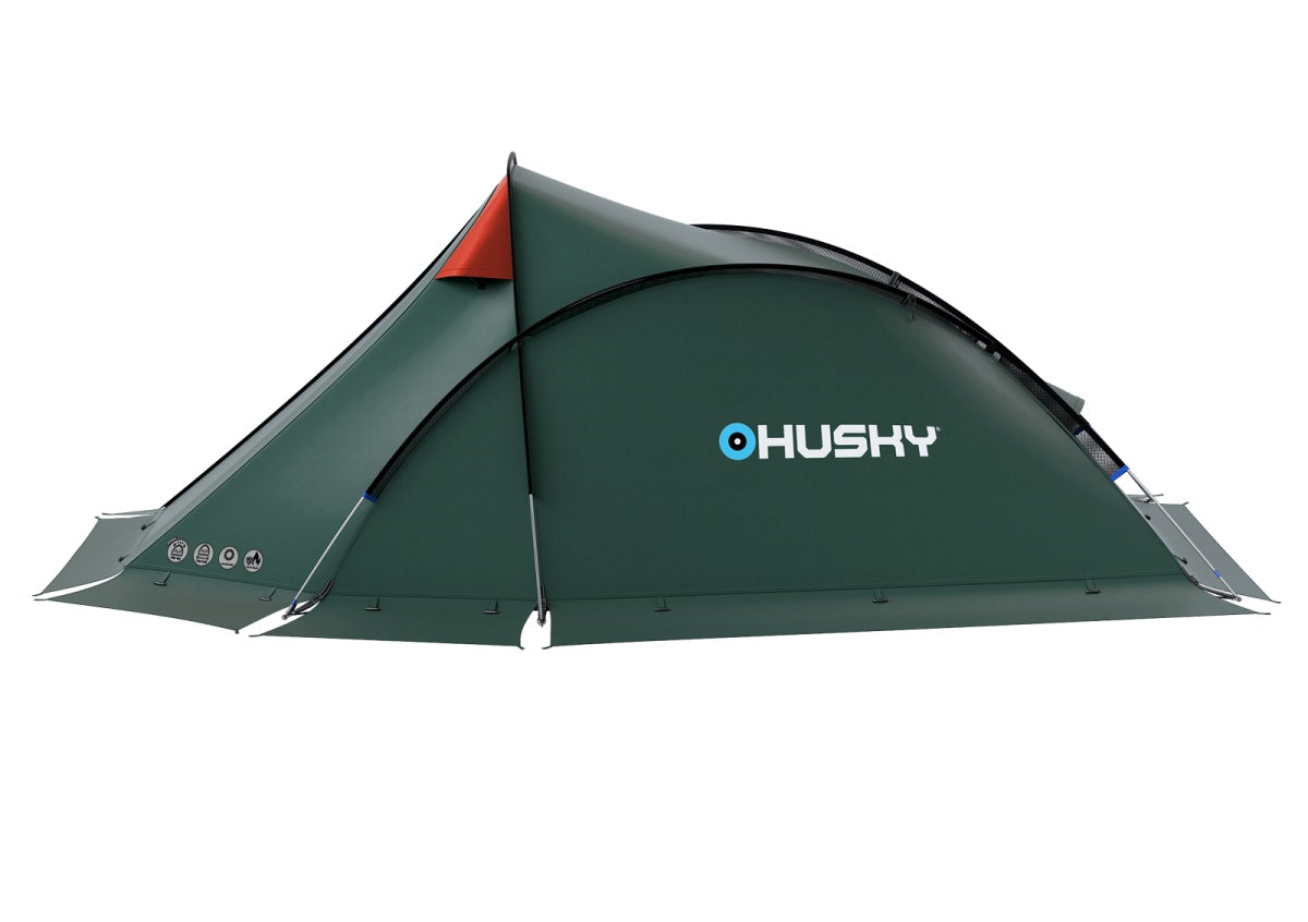 HUSKY палатка Extreme Flame 2 для собак, зелена