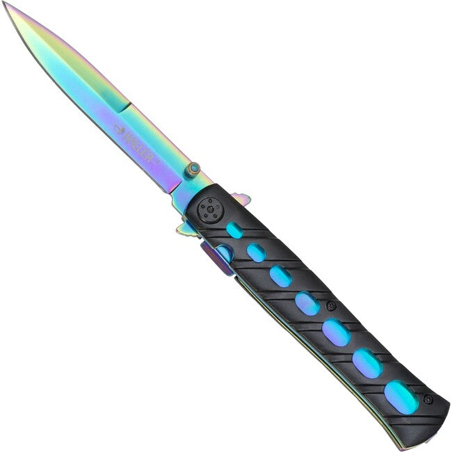 Haller Stiletto кишеньковий ніж rainbow лезо