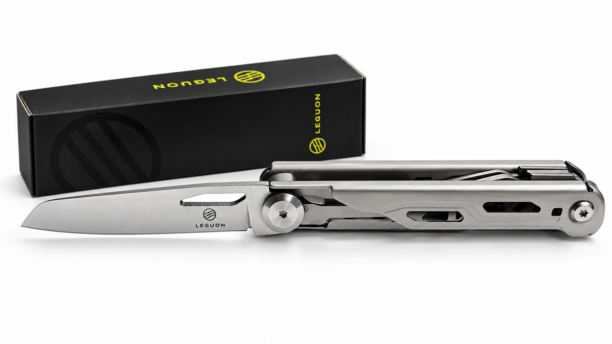 Leguon Vantor багатофункціональний ніж 10в1, сріблястий