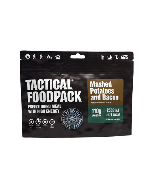 TACTICAL FOODPACK® картопляне пюре та бекон тактичне харчування