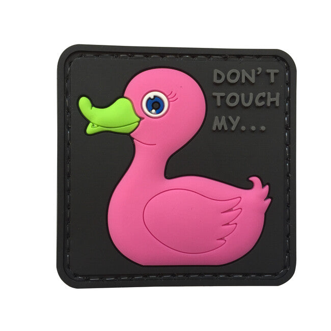 WARAGOD Tactical Rubber Duck 3D нашивка, рожева