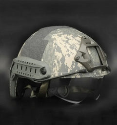 DRAGOWA Tactical Fast MH тактичний шолом з окулярами Charger, ACU (без сертифікації)