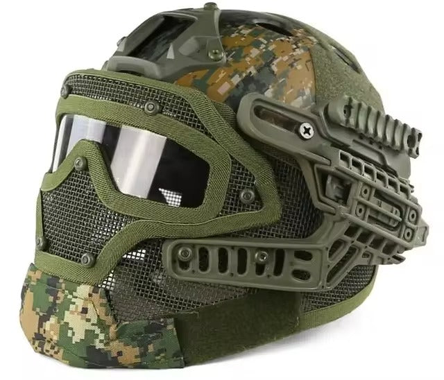 DRAGOWA Tactical Hammer тактичний шолом, Digital вудленд (без сертифікації)
