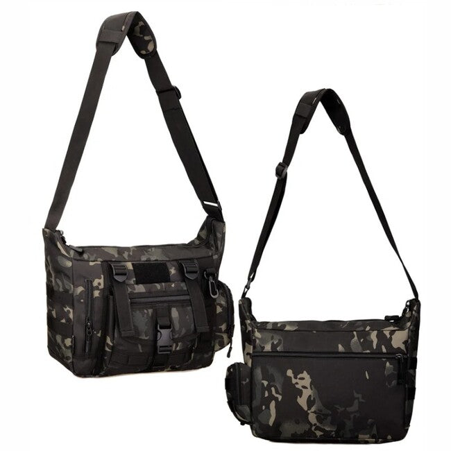 DRAGOWA Tactical Shrapnel тактична поясна сумка, CP чорна