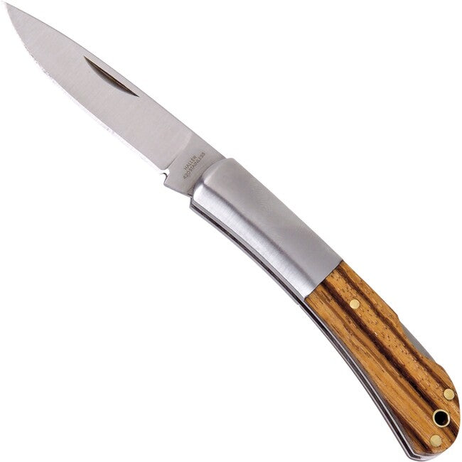 Haller Tame складаний ніж Stahlbacken Zebraholz, 420rsf, 60mm