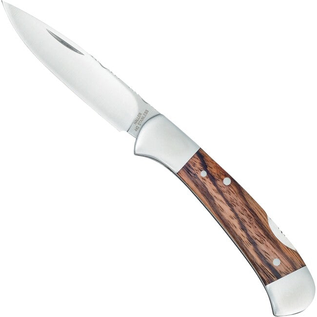 Haller Tame складаний ніж Stahlbacken Zebraholz, 440rsf 40413