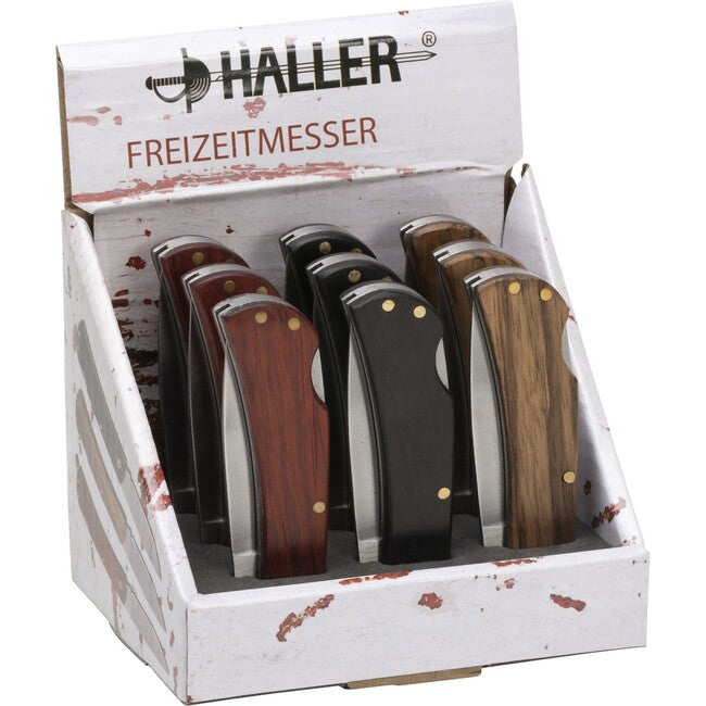 Haller кишенький ніж коробка 9 шт.
