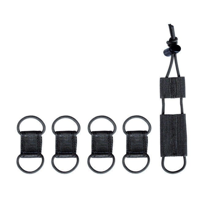 Tasmanian Tiger Cable Manager Set набір кріпильних елементів, чорний