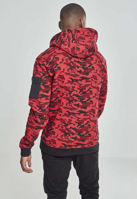 Urban Classics маскувальний світшот чоловічий, red camo