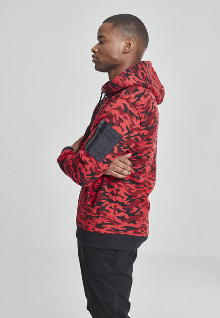 Urban Classics маскувальний світшот чоловічий, red camo