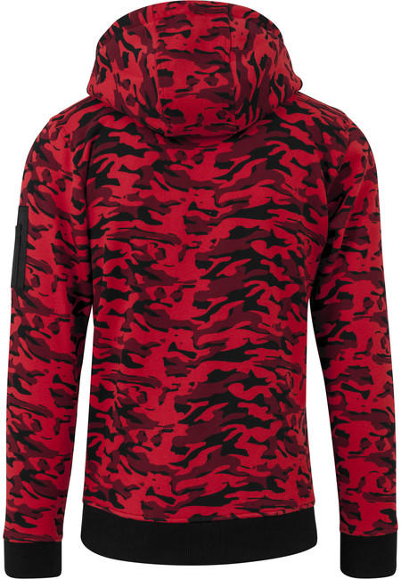 Urban Classics маскувальний світшот чоловічий, red camo