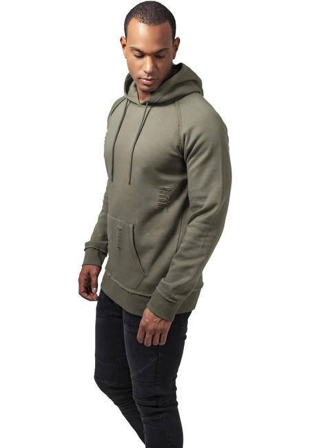 Urban Classics толстовка з капюшоном чоловіча, оливкова