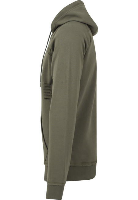 Urban Classics толстовка з капюшоном чоловіча, оливкова