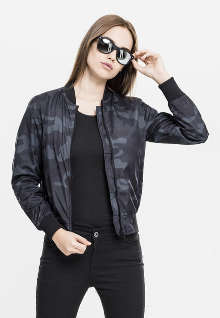 Urban Classics світла бомбер куртка жіноча, woodcamo