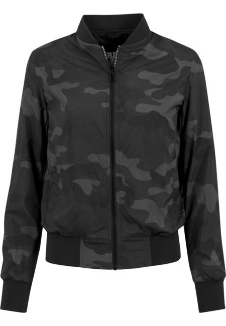 Urban Classics світла бомбер куртка жіноча, woodcamo