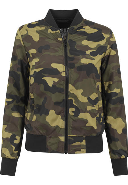 Urban Classics світла бомбер куртка жіноча, woodcamo