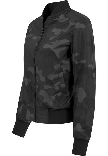 Urban Classics світла бомбер куртка жіноча, woodcamo