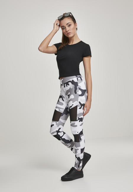 Urban Classics жіночі легінси tech mesh, snowcamo