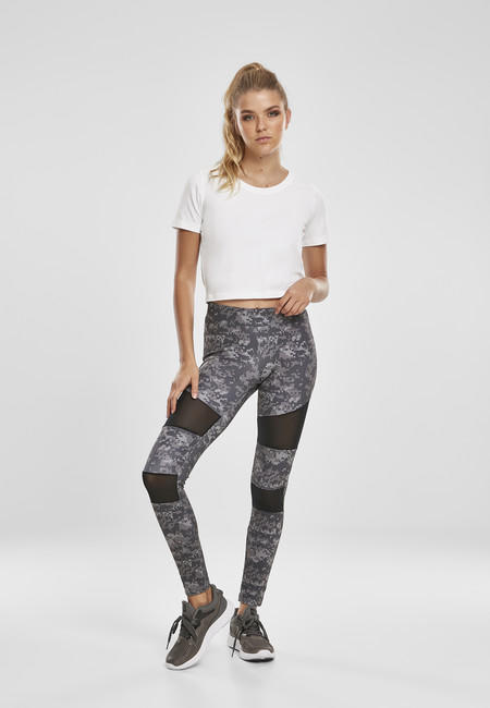 Urban Classics жіночі легінси tech mesh, dark digital camo