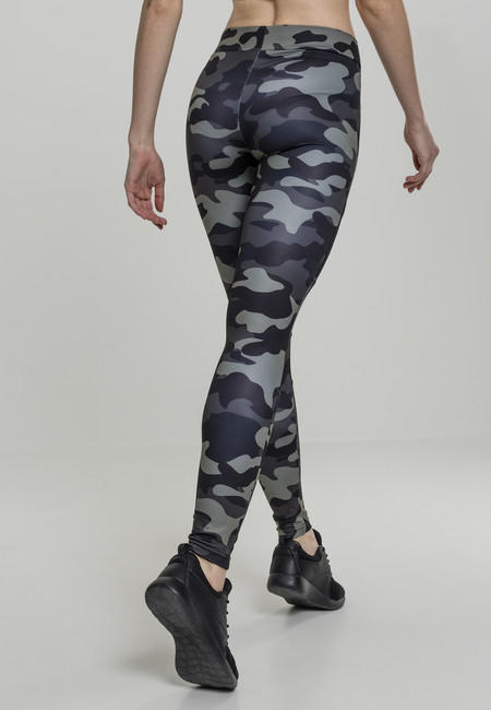 Urban Classics жіночі легінси tech mesh, darkcamo
