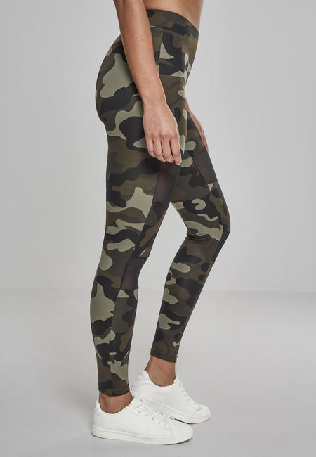 Urban Classics жіночі легінси tech mesh, woodcamo