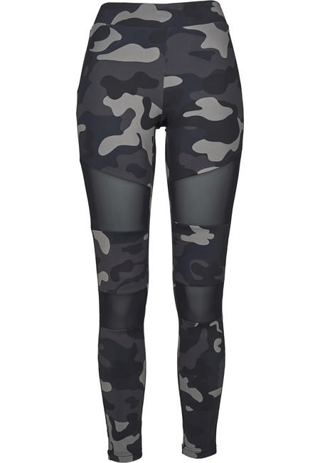 Urban Classics жіночі легінси tech mesh, darkcamo