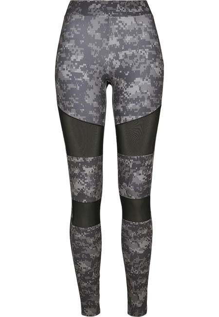 Urban Classics жіночі легінси tech mesh, dark digital camo