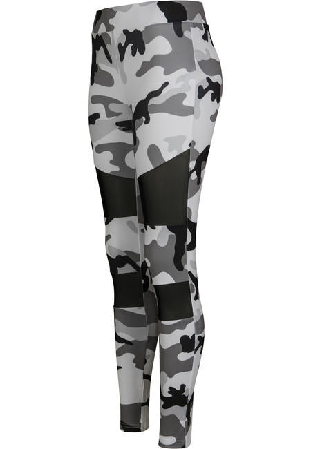 Urban Classics жіночі легінси tech mesh, snowcamo