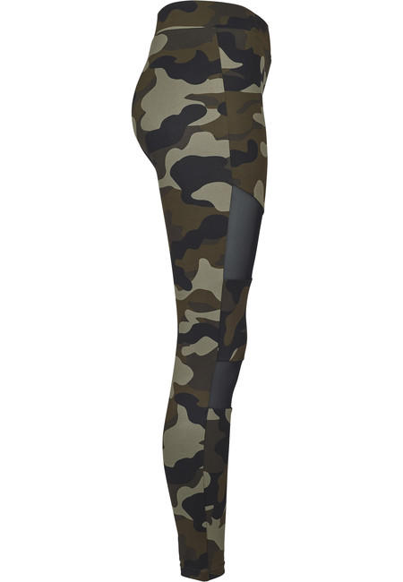Urban Classics жіночі легінси tech mesh, woodcamo