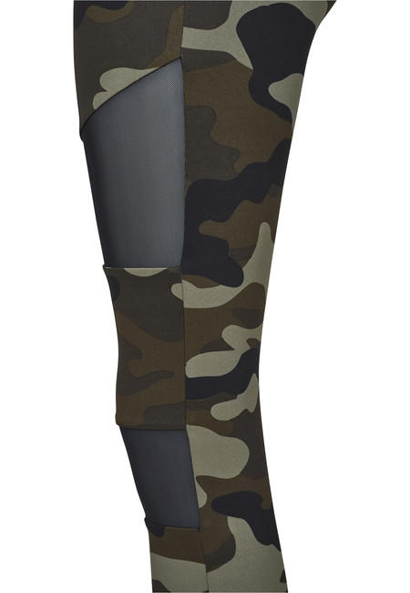 Urban Classics жіночі легінси tech mesh, woodcamo