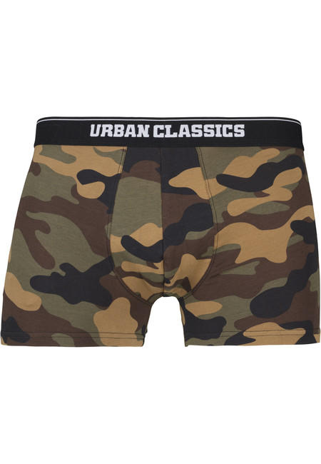 Urban Classics боксери 2-pack, лісовий камуфляж