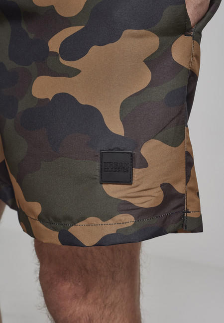 Urban Classics маскувальні чоловічі плавки, wood camo