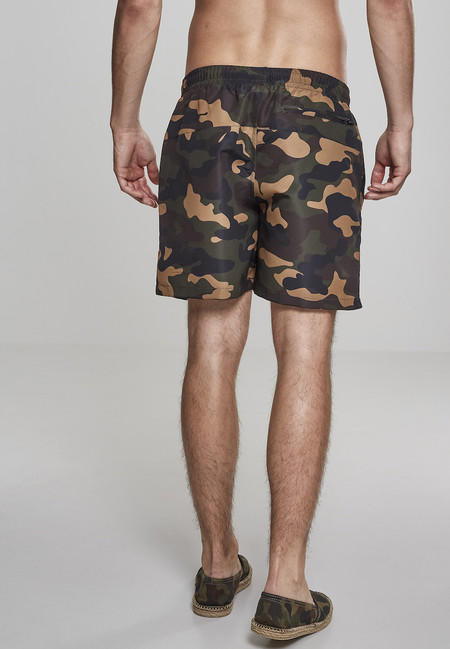 Urban Classics маскувальні чоловічі плавки, wood camo