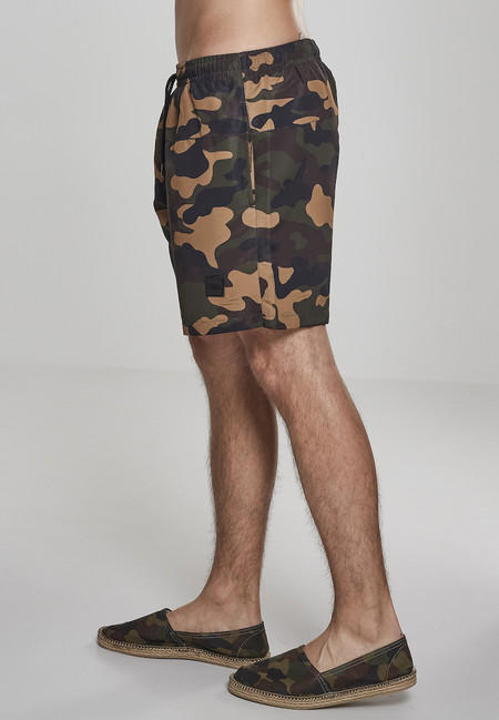 Urban Classics маскувальні чоловічі плавки, wood camo