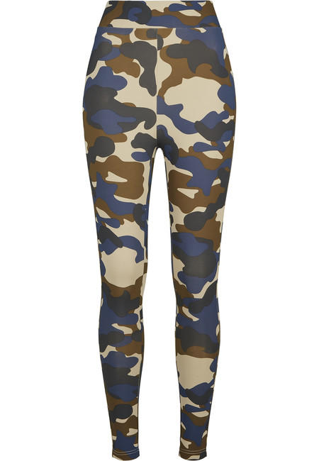 Urban Classics Camo Tech жіночі легінси, оливковий камуфляж