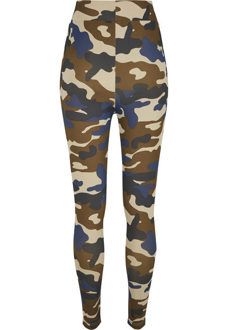 Urban Classics Camo Tech жіночі легінси, оливковий камуфляж